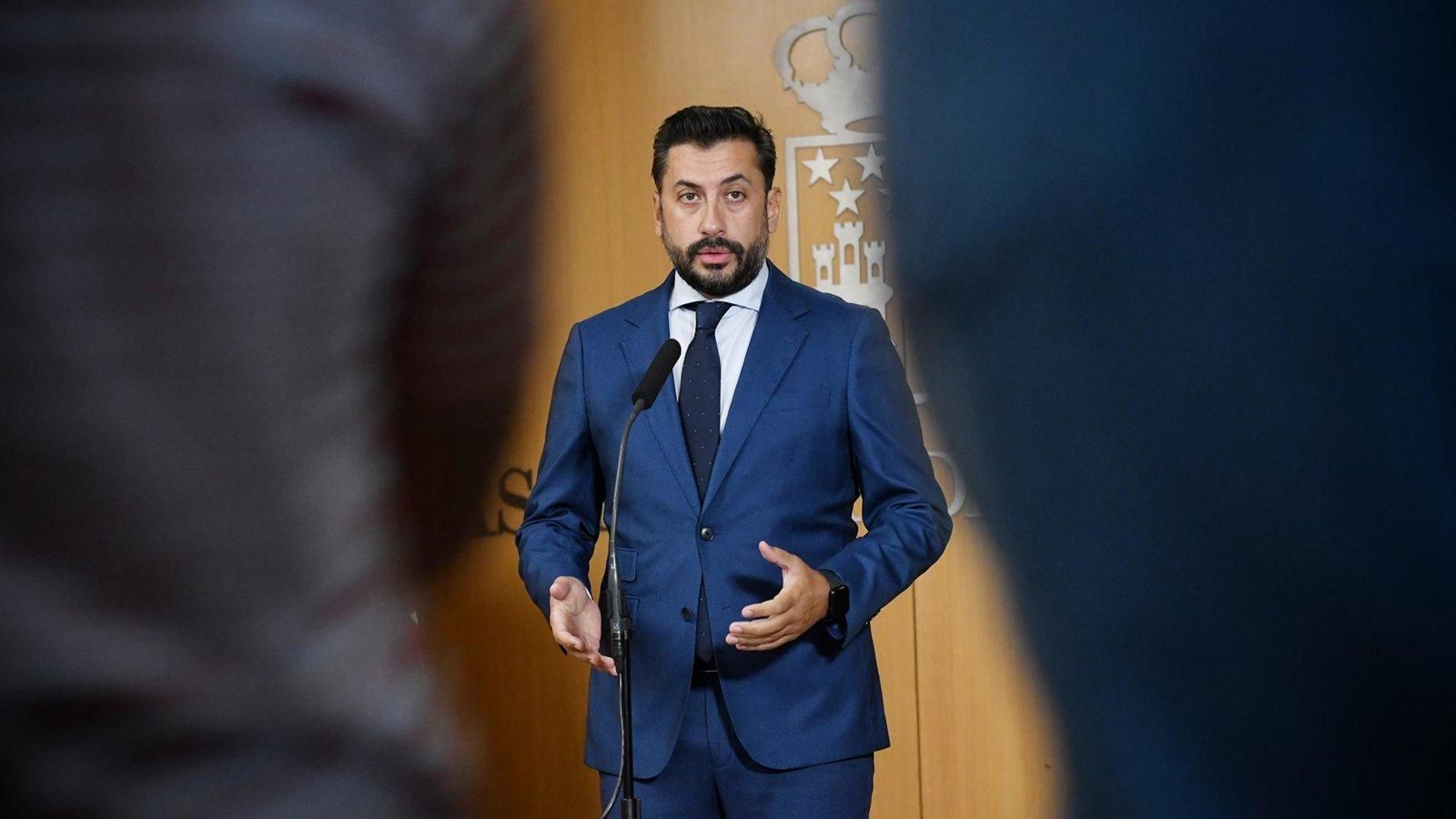 Díaz-Pache acusa a Más Madrid de “patalear” tras el acuerdo de paz en Gaza y critica su “flotilla política”