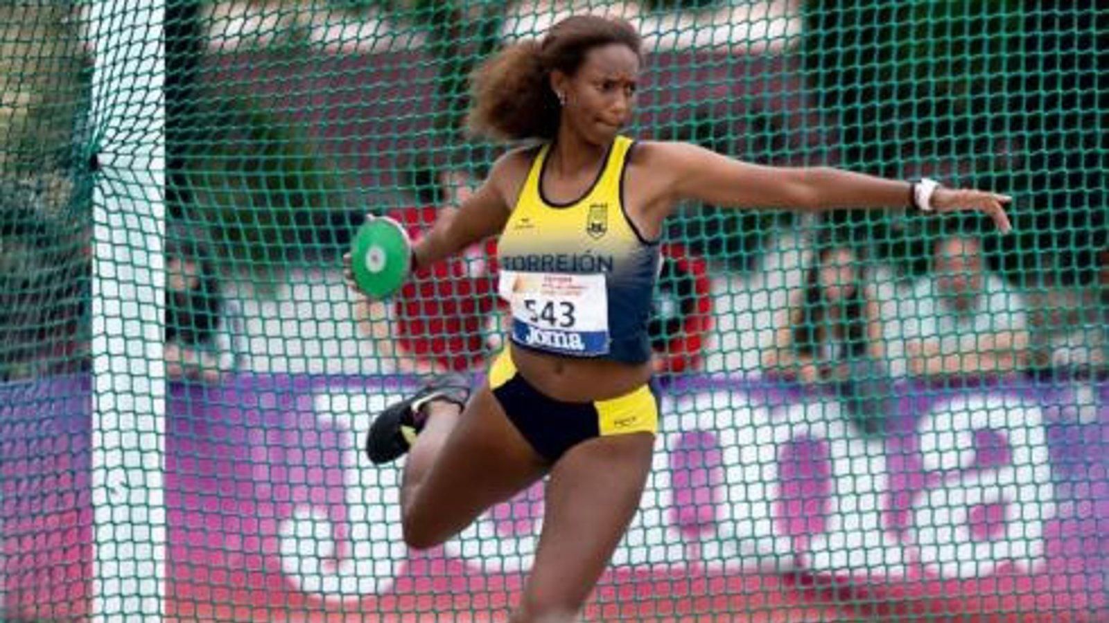 Eva Marie Pauline establece nuevo récord español sub-16 en lanzamiento de disco en Torrejón