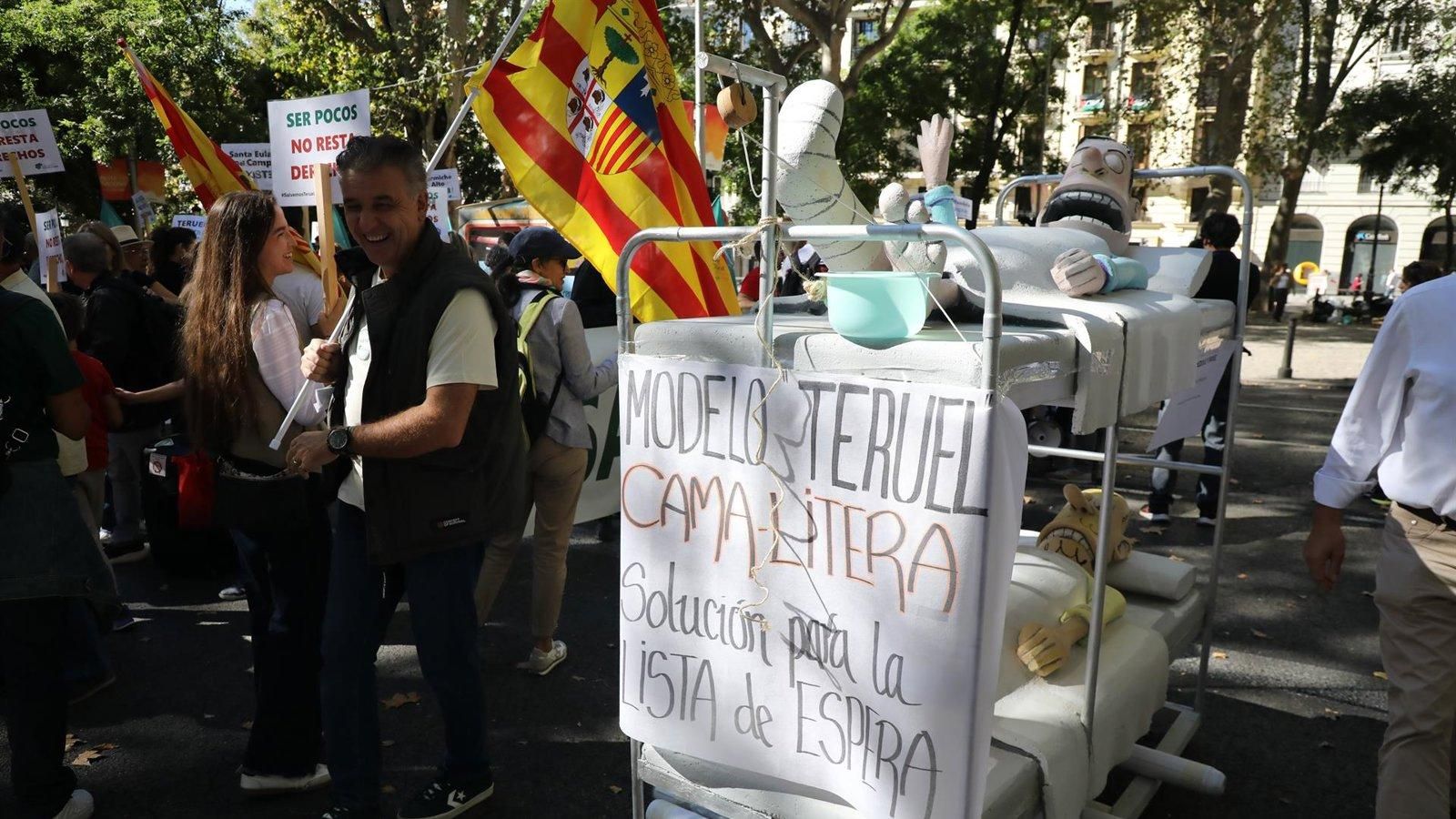 El mundo rural clama en Madrid contra el abandono y la falta de servicios