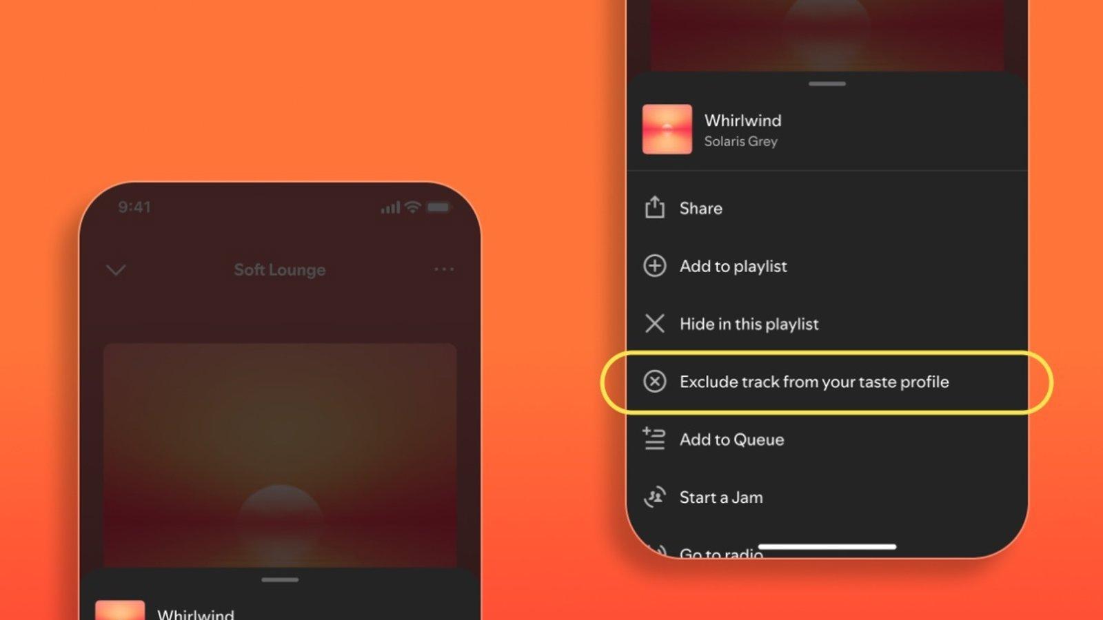 Spotify ya permite ajustar mejor el algoritmo