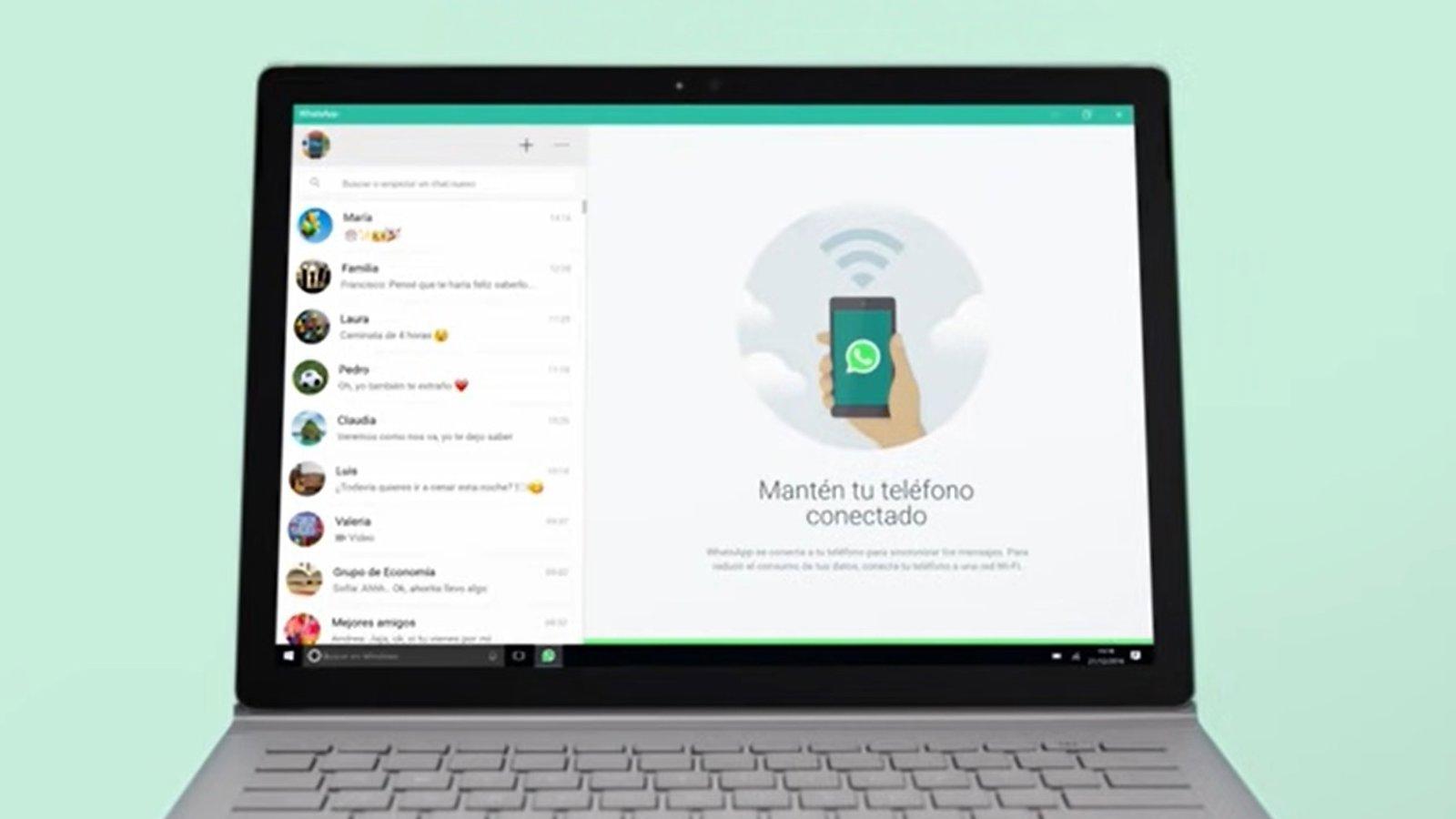 Cae el servicio de WhatsApp Web en España