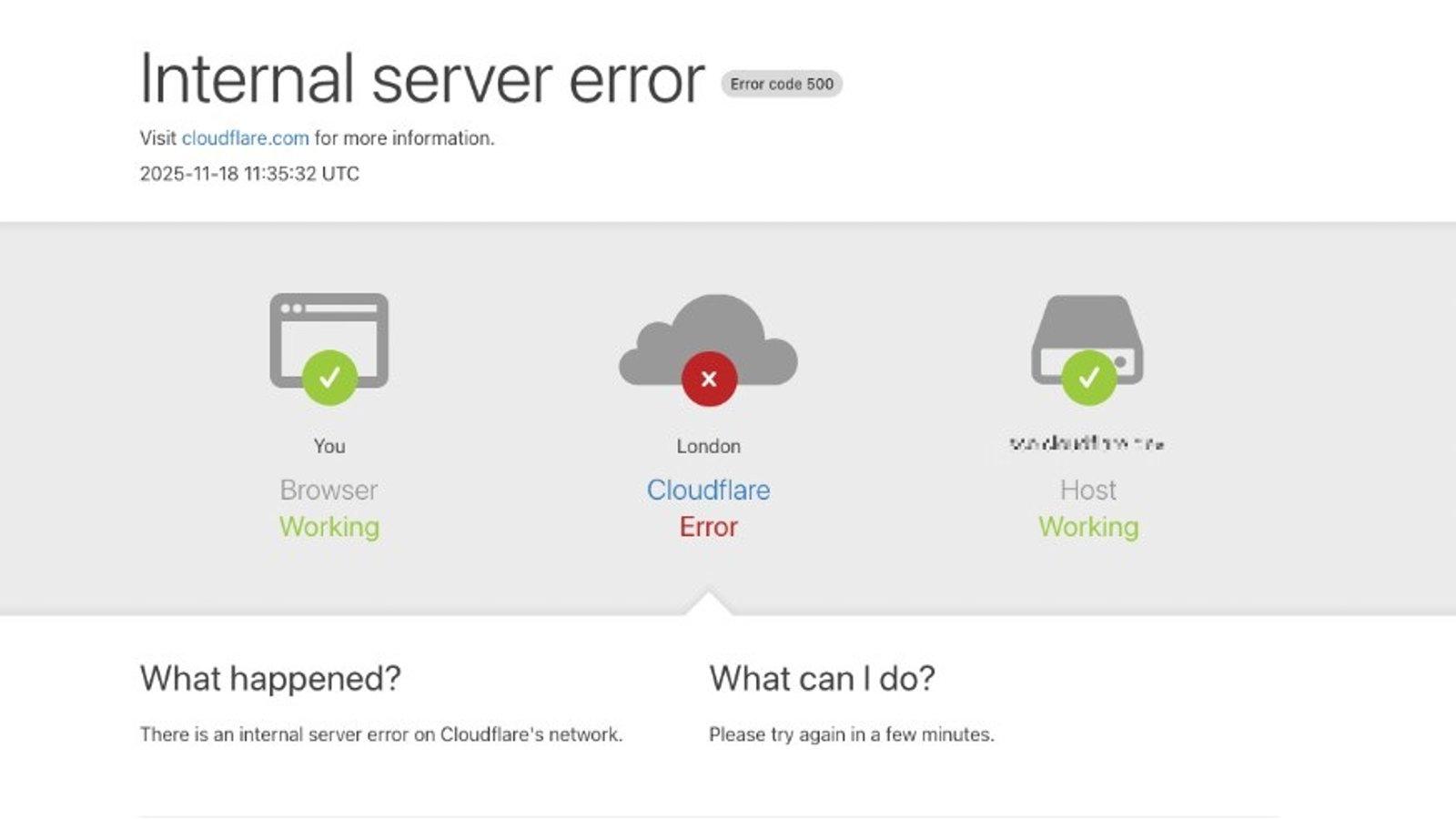 Cloudflare atribuye la interrupción global a un fallo interno y descarta ataques
