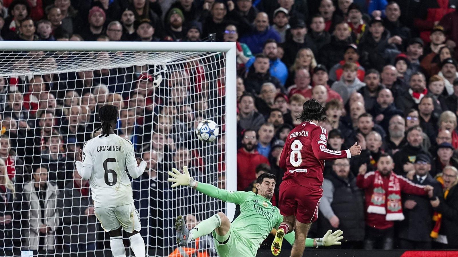 Courtois destaca la dificultad de Anfield y la necesidad de mejorar el juego