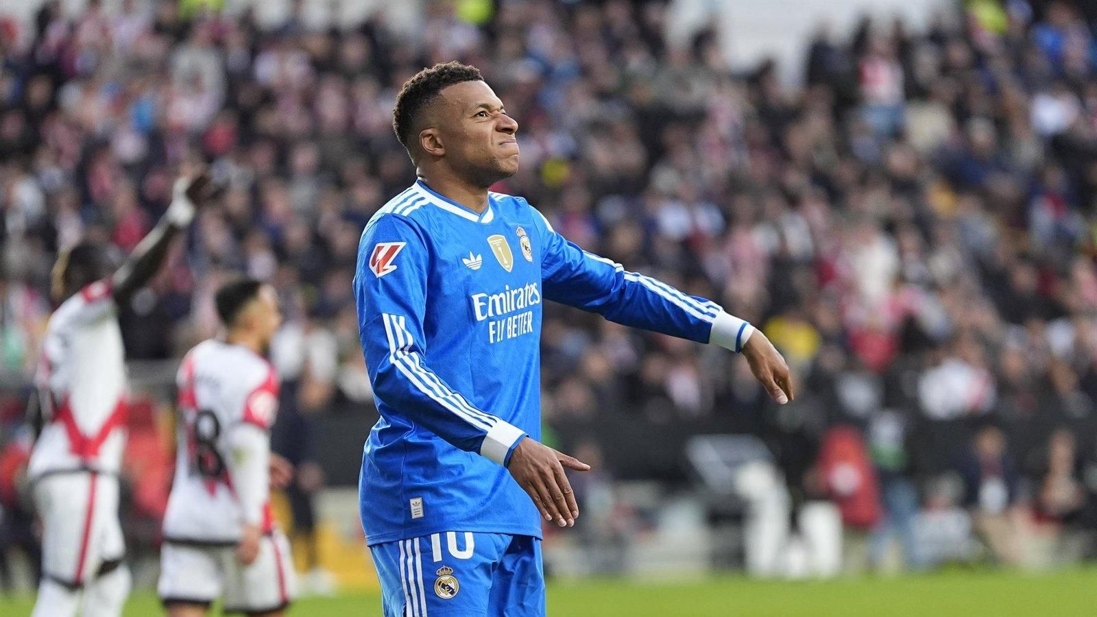 Mbappé y el Real Madrid atraviesan un bajón ofensivo tras dos partidos sin marcar