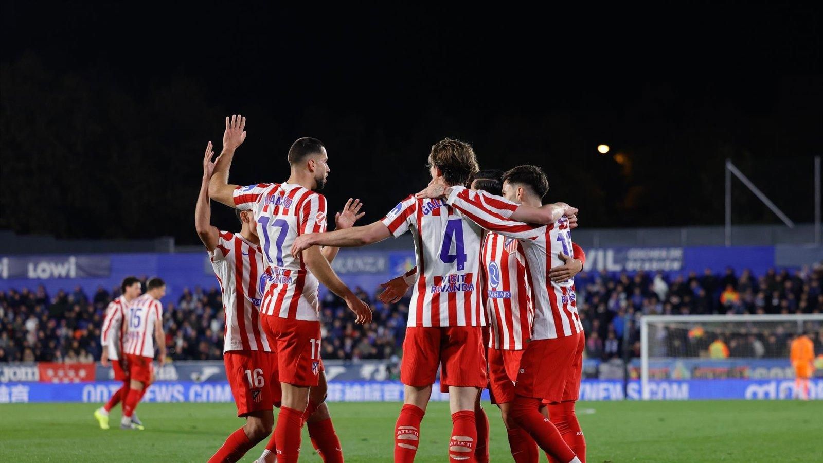 El Atlético de Madrid vence al Getafe con un ajustado 0-1