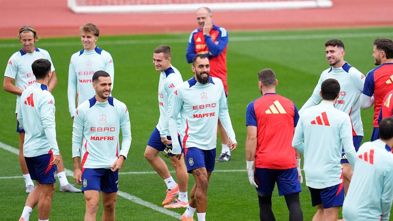 La selección española inicia la preparación para enfrentarse a Georgia y Turquía
