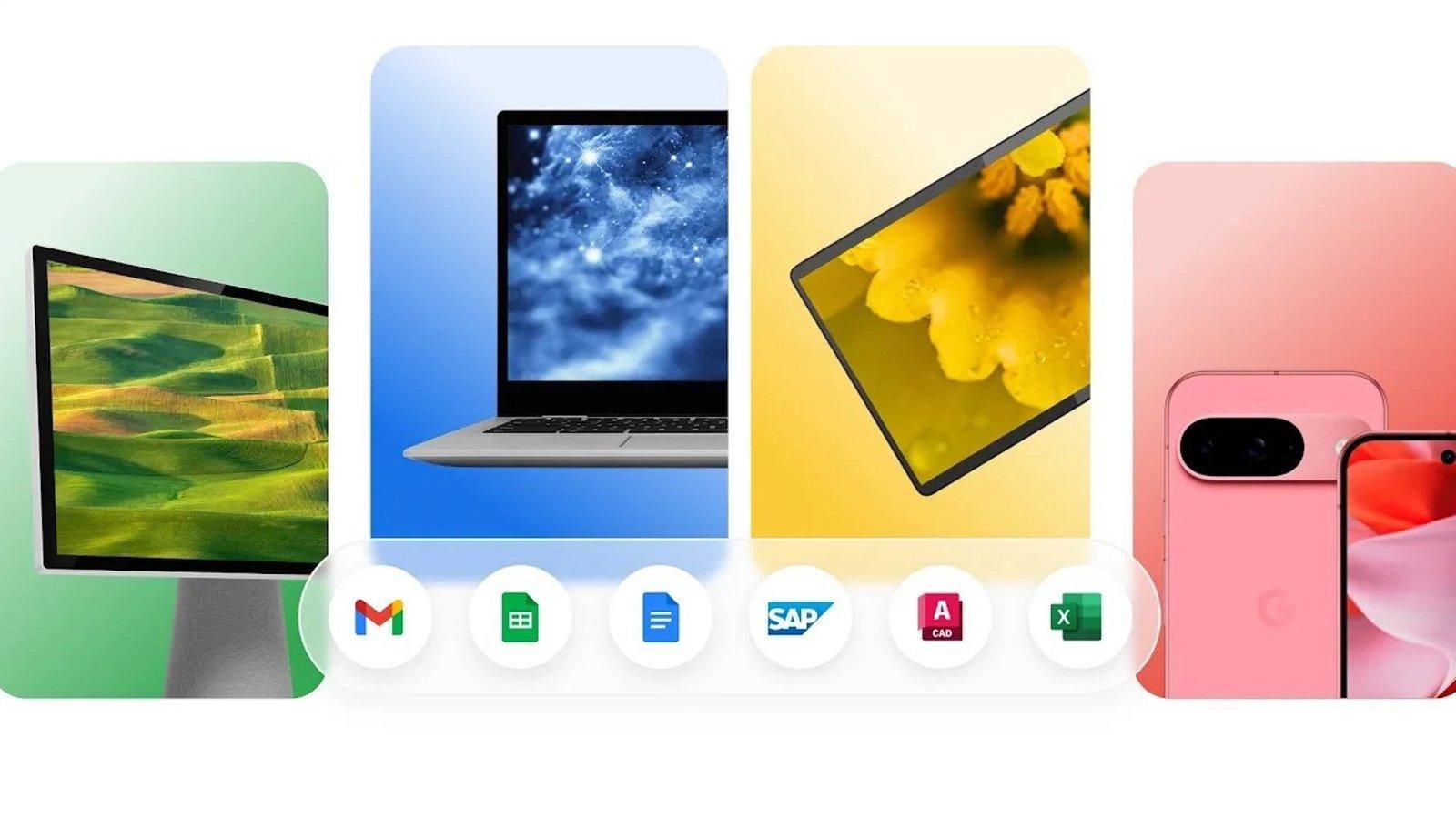 Google permite ejecutar aplicaciones de Windows en ChromeOS con su nuevo servicio Cameyo