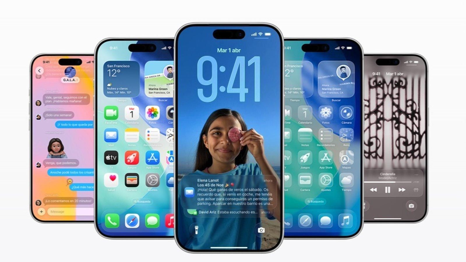iOS 26.1 corrige los problemas de visibilidad de Liquid Glass