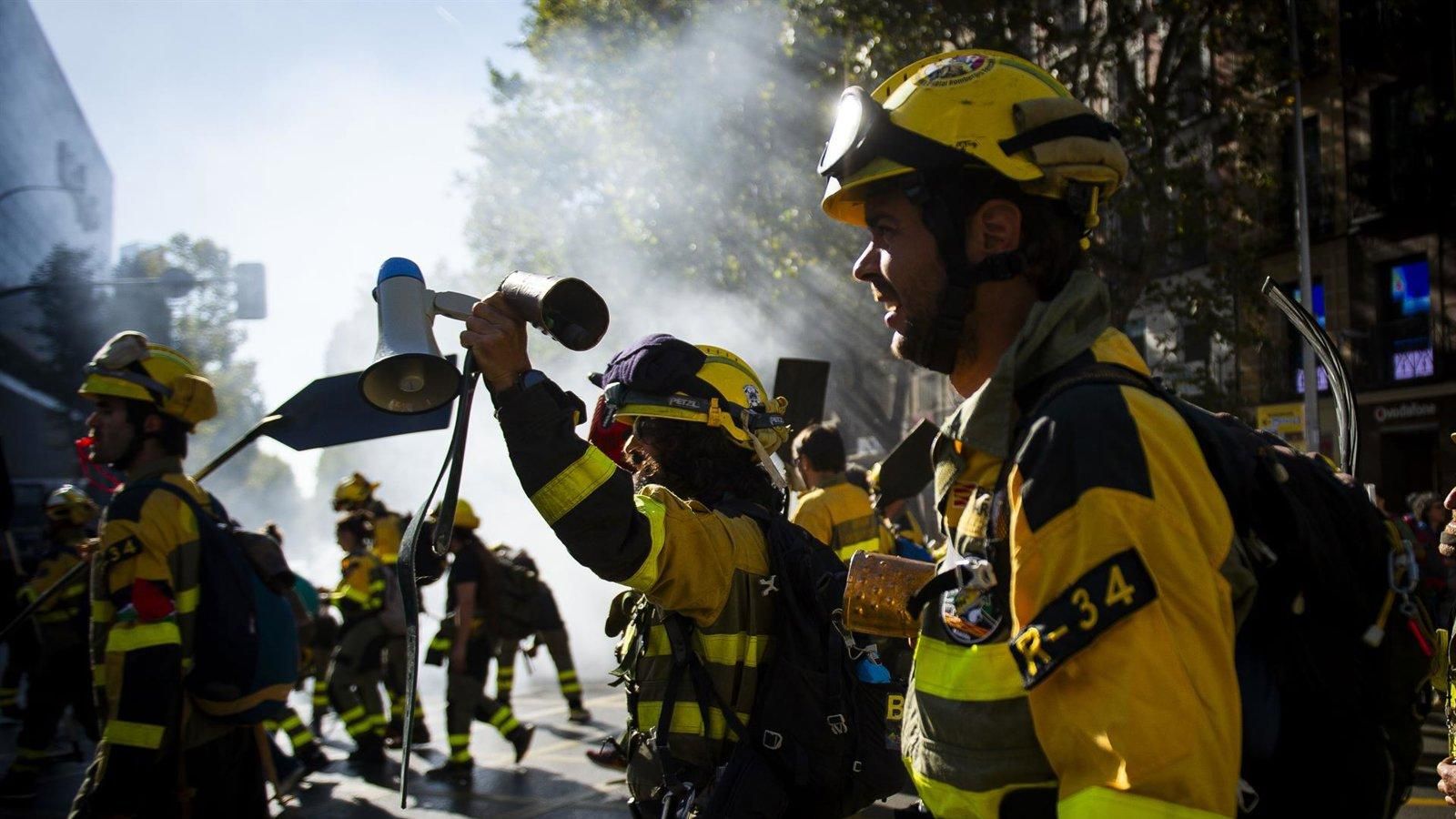 CSIF exige una plantilla fija de bomberos forestales durante todo el año en Madrid