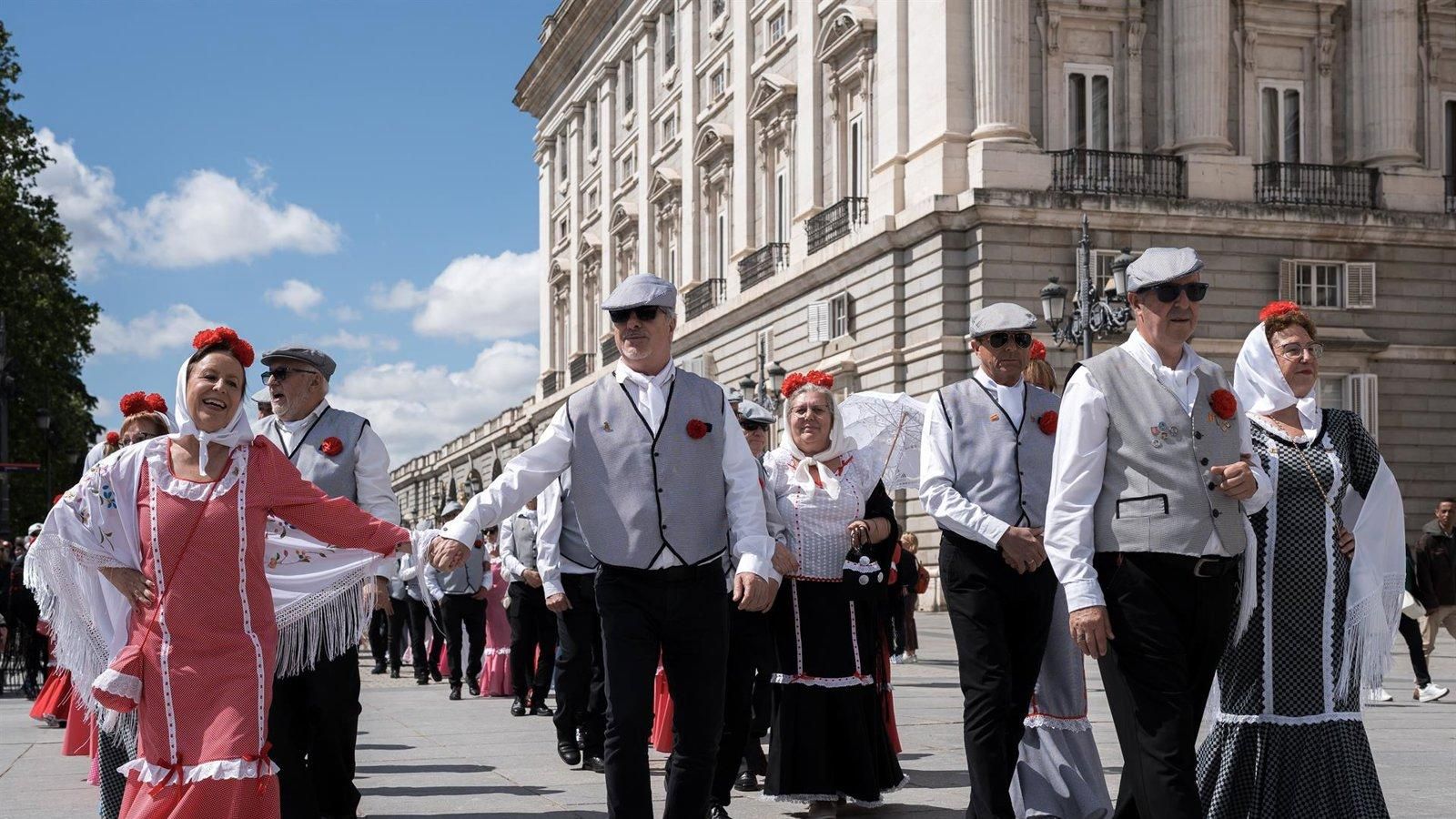 El chotis regresa a la plaza de Oriente 175 años después