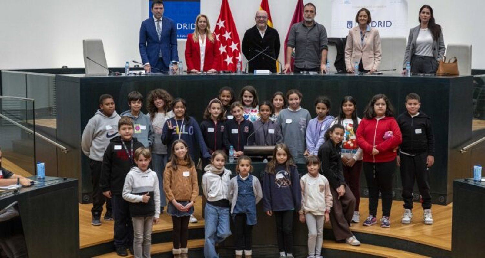 Sesenta y nueve niños presentan sus propuestas para Madrid en el Pleno Infantil del Ayuntamiento