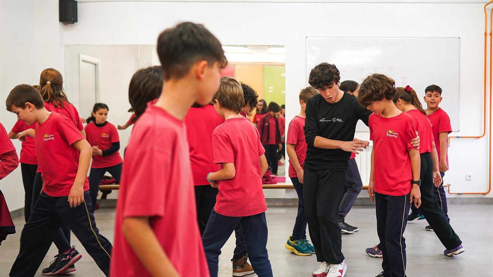 Madrid extiende a cerca de 100 colegios su programa de danza para alumnos de Primaria y Educación Especial