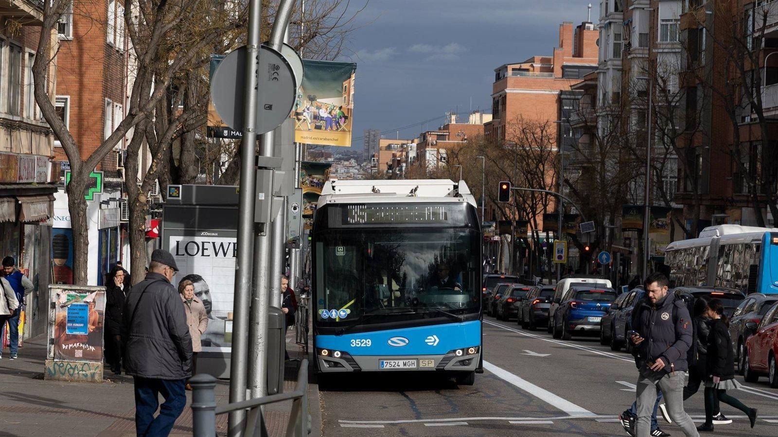 La EMT Madrid pondrá en marcha una línea que conectará El Cañaveral con Conde de Casal una vez que terminen las obras del intercambiador