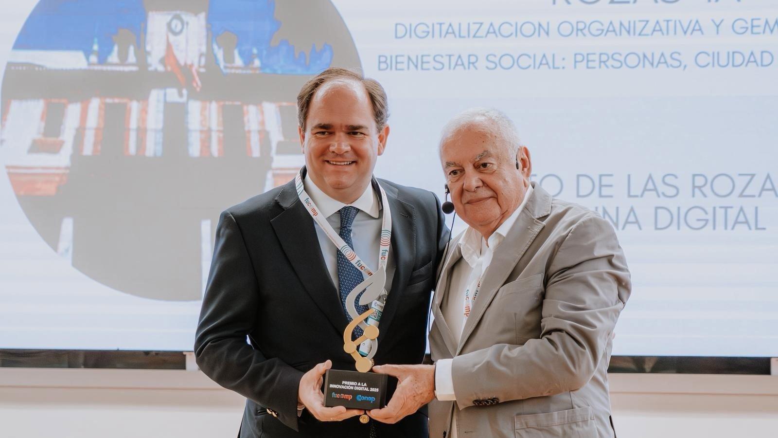 Las Rozas recibe un reconocimiento por la innovación digital en administración local