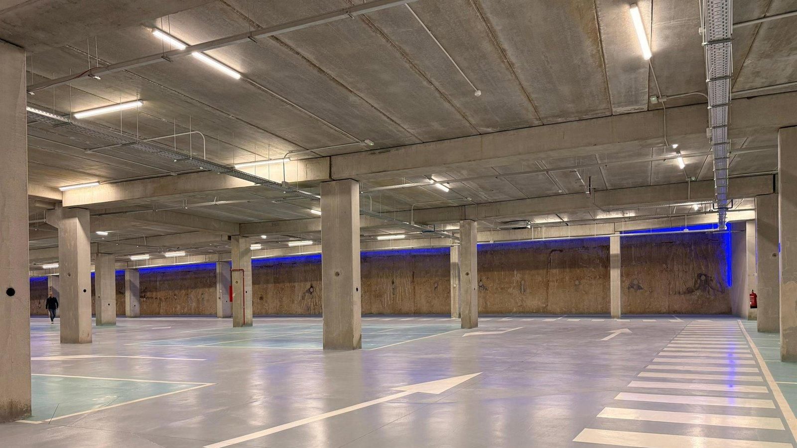 El aparcamiento disuasorio de la estación de Pozuelo abre en la zona del antiguo matadero