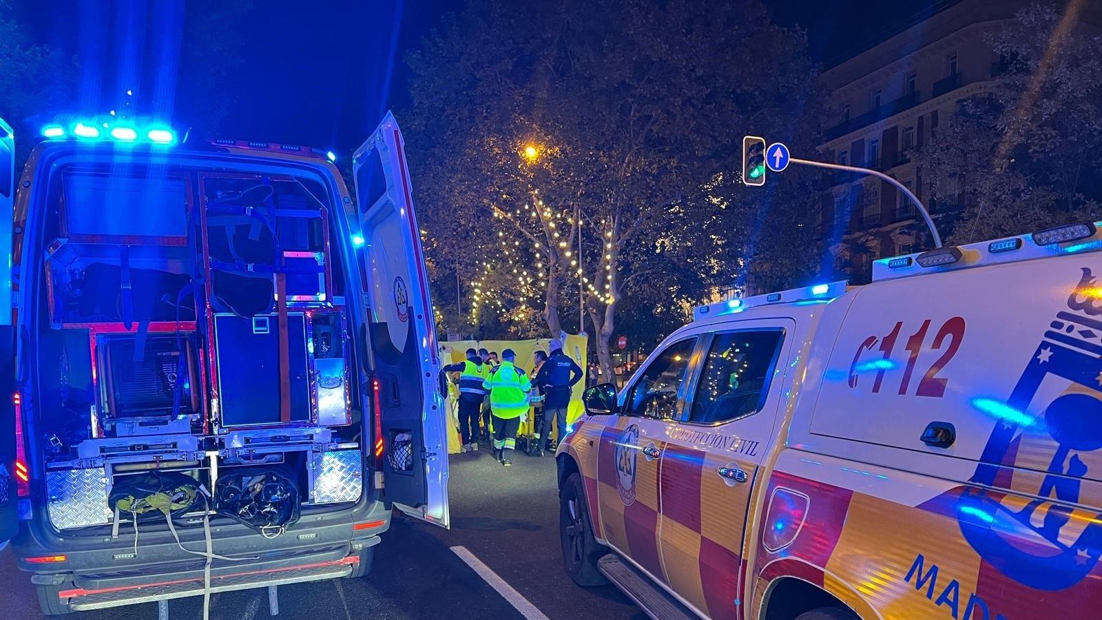 Tres atropellos en Madrid dejan dos muertos y un herido grave