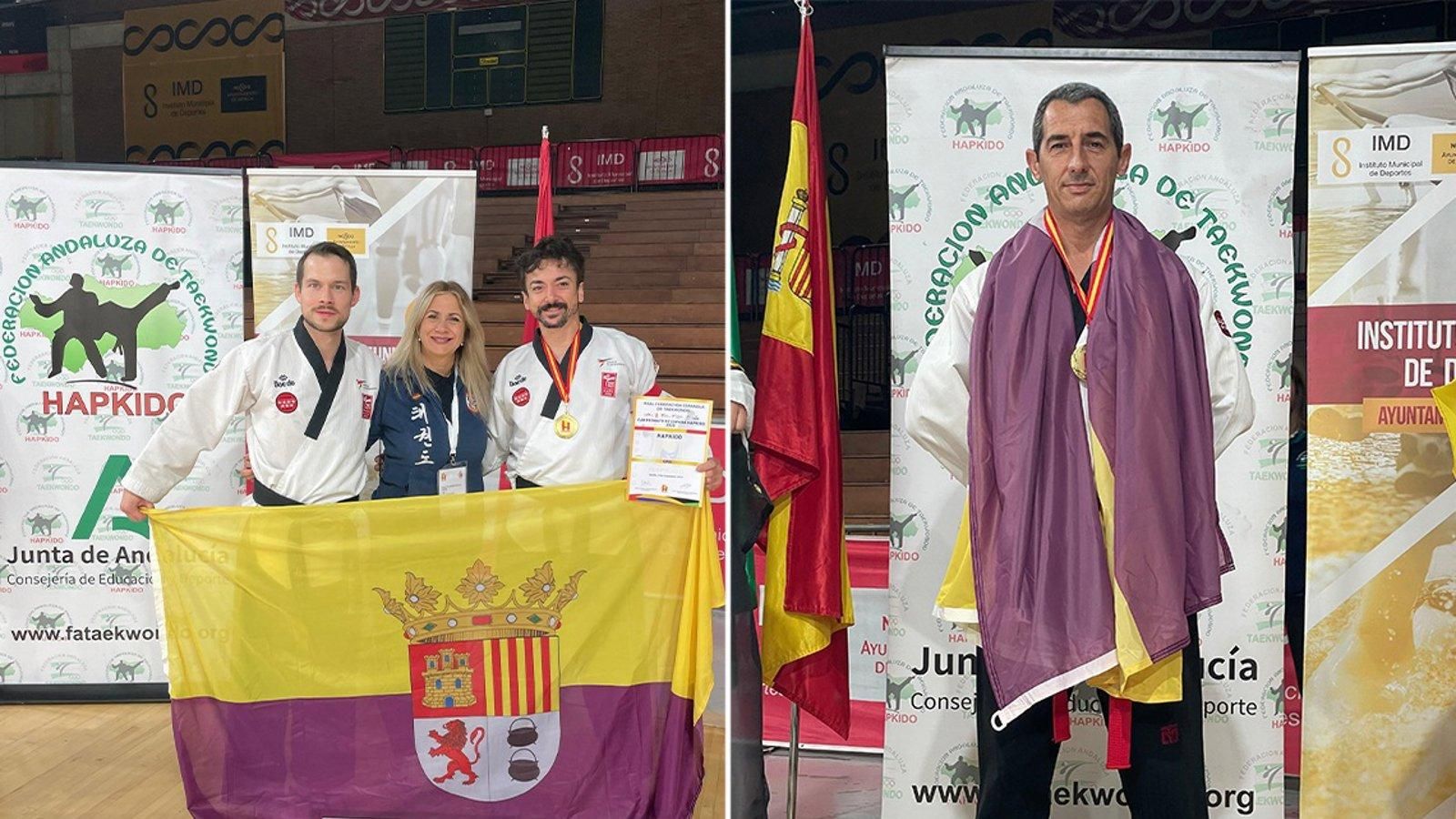 Éxito torrejonero en el Campeonato de España de hapkido con tres medallas