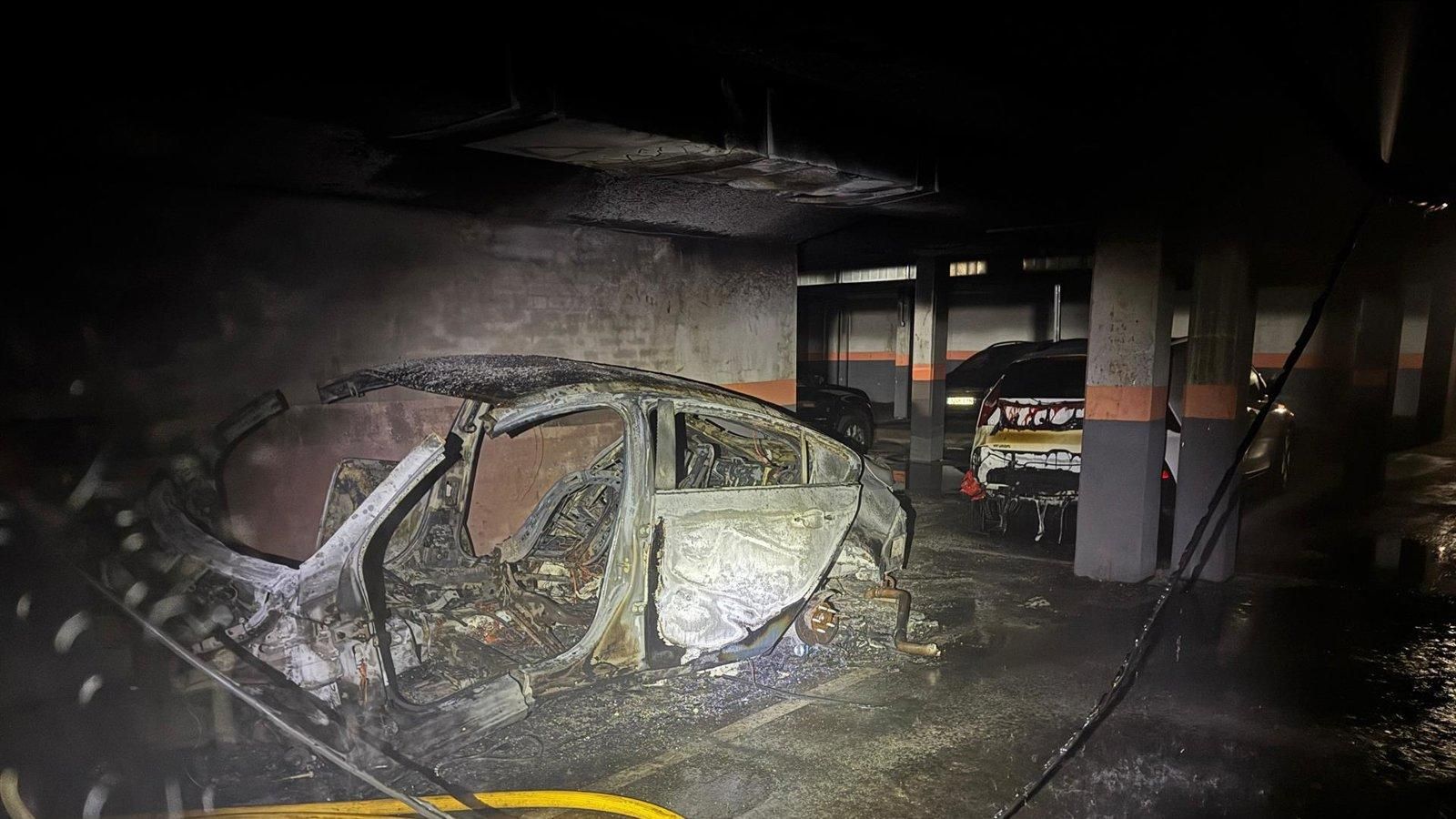 Un incendio en un garaje de Colmenar Viejo obliga a desalojar a 150 personas