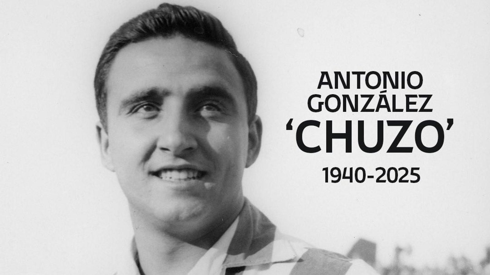  Fallece con 85 años Antonio González 'Chuzo', exjugador del Atlético de Madrid