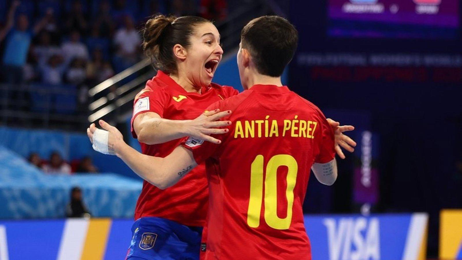 España logra el bronce en el primer Mundial femenino de fútbol sala