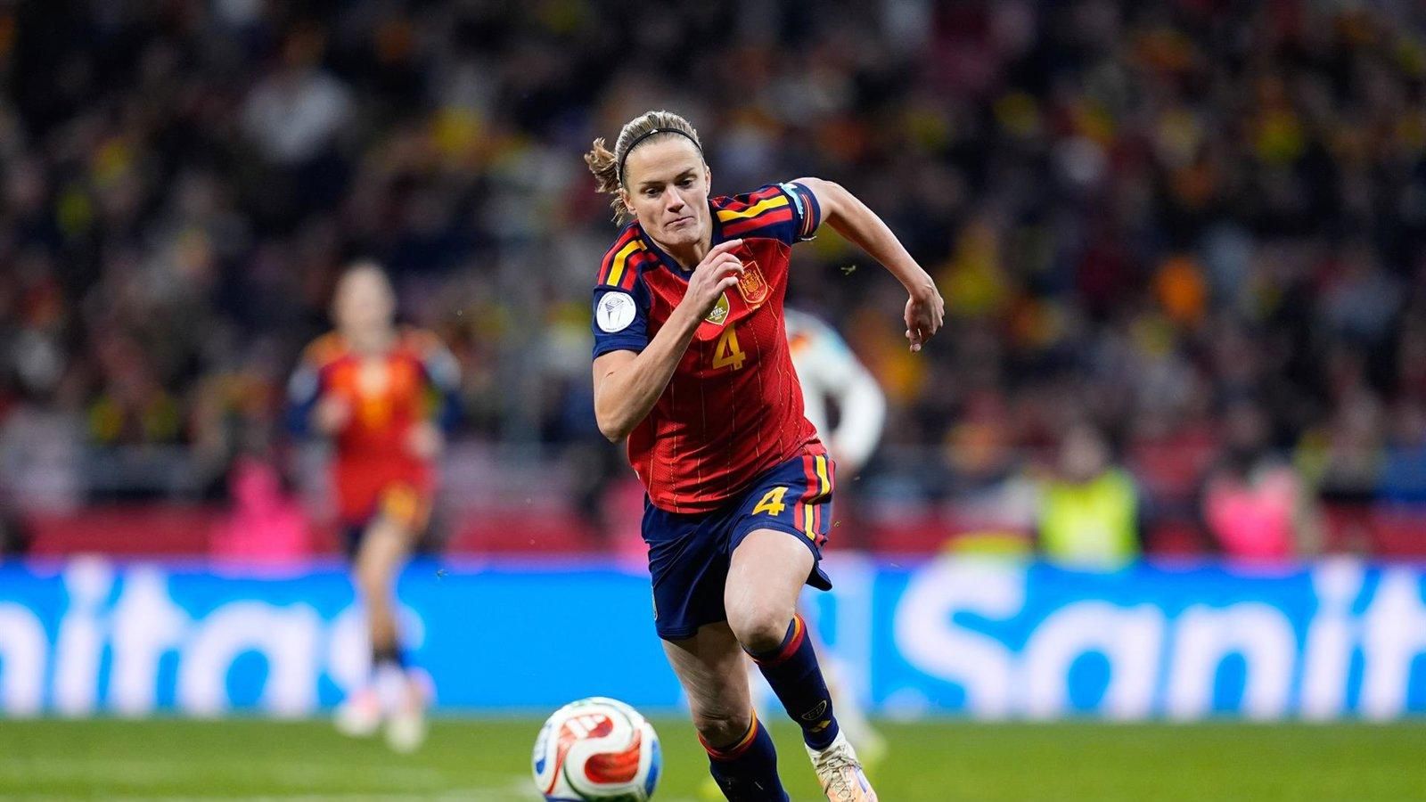 Irene Paredes destaca la evolución y el progreso continuo del equipo