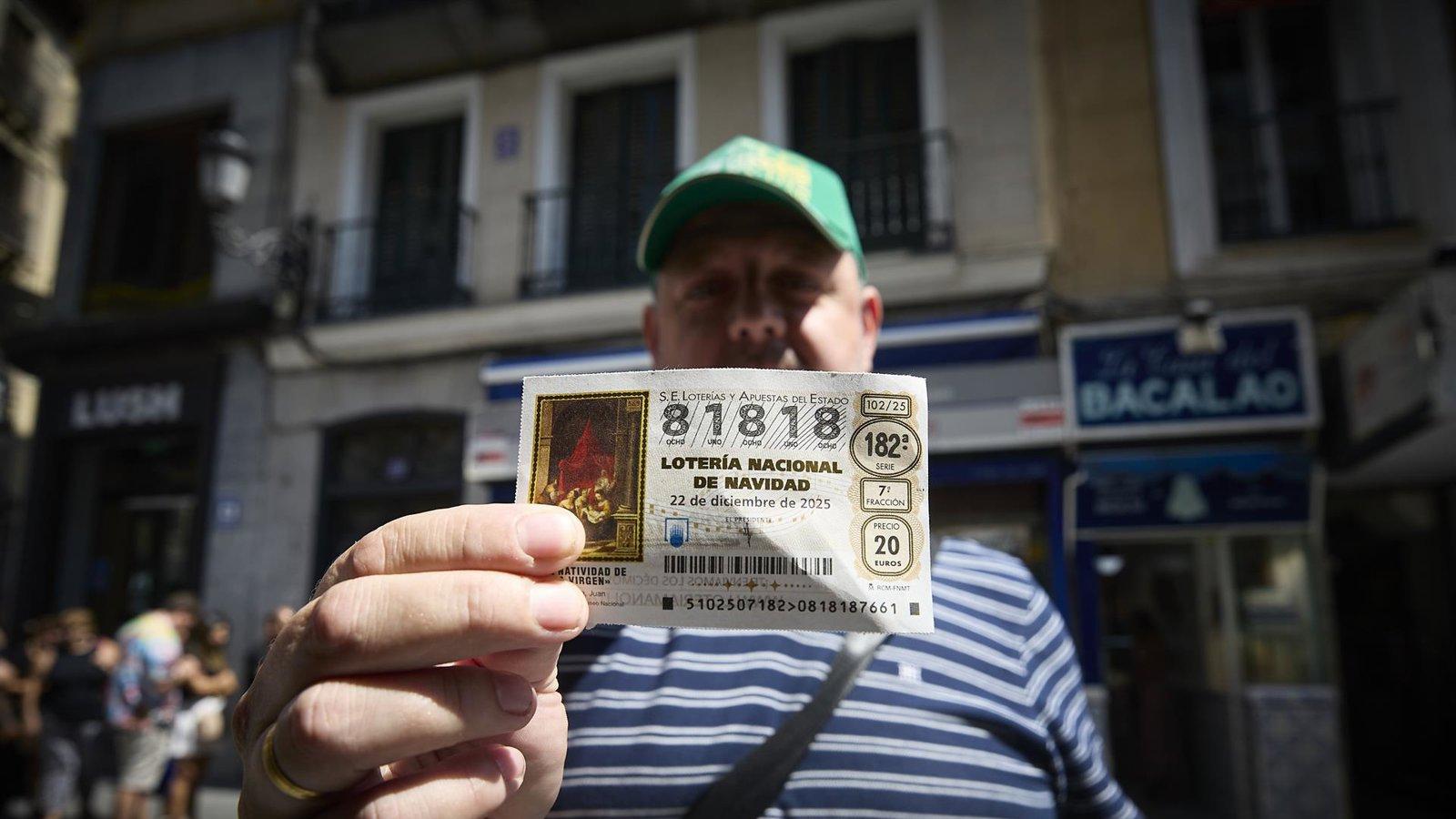 El sorteo de Navidad alcanza cifras récord con 3.505 millones en ventas