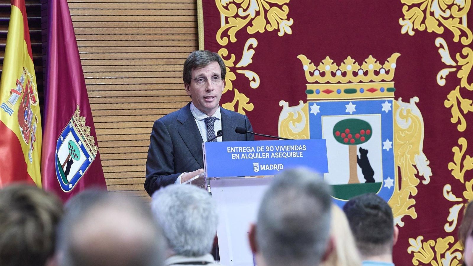 Almeida rechaza las “mesas” del PSOE y reclama más policías ante el aumento de agresiones sexuales