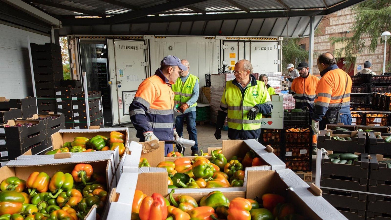 El Banco de Alimentos de Madrid alcanza el 80% de su objetivo en la Gran Recogida pese al descenso de donaciones