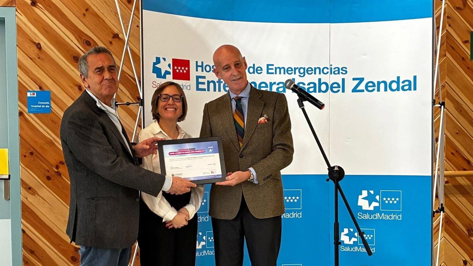 El Zendal, premiado por su atención humanizada a pacientes con ELA