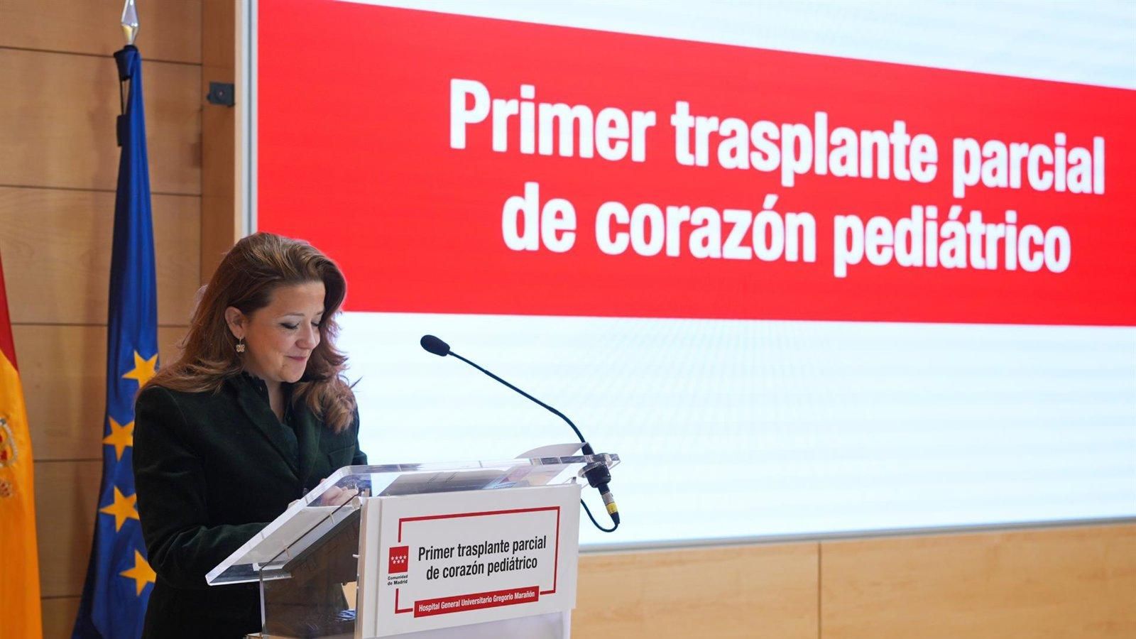 El Gregorio Marañón realiza el primer trasplante parcial de corazón en Europa a una bebé de siete meses