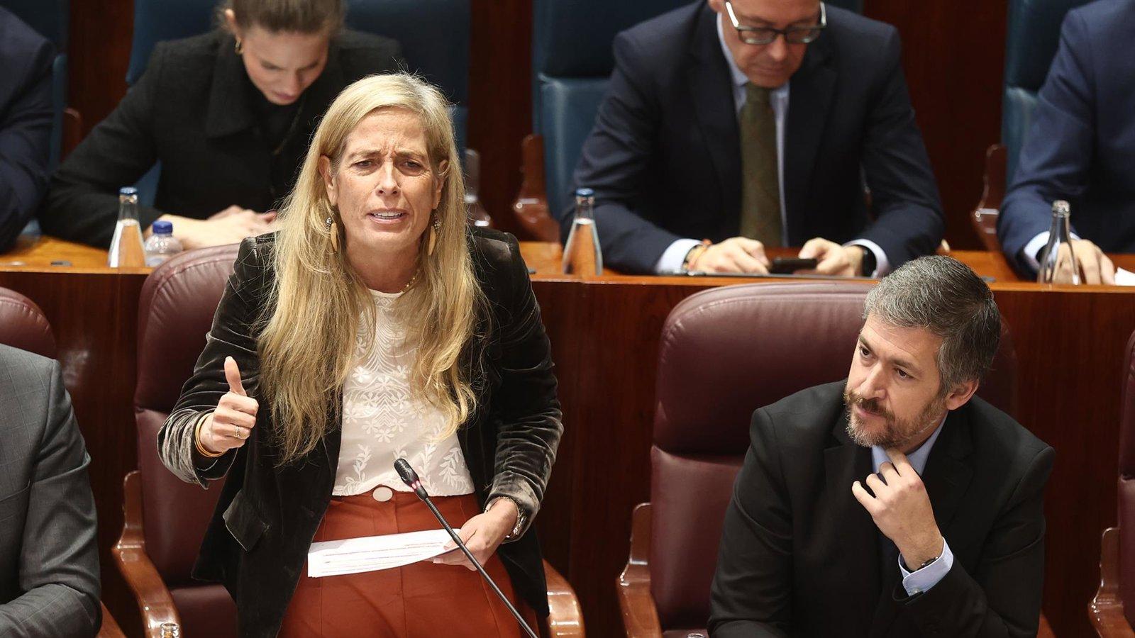 Albert acusa a Más Madrid de demagogia y defiende el modelo fiscal de la Comunidad de Madrid