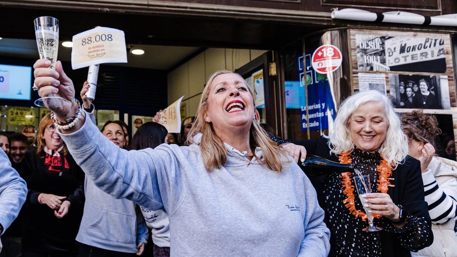  Los premios del sorteo de Navidad se podrán cobrar desde esta misma tarde