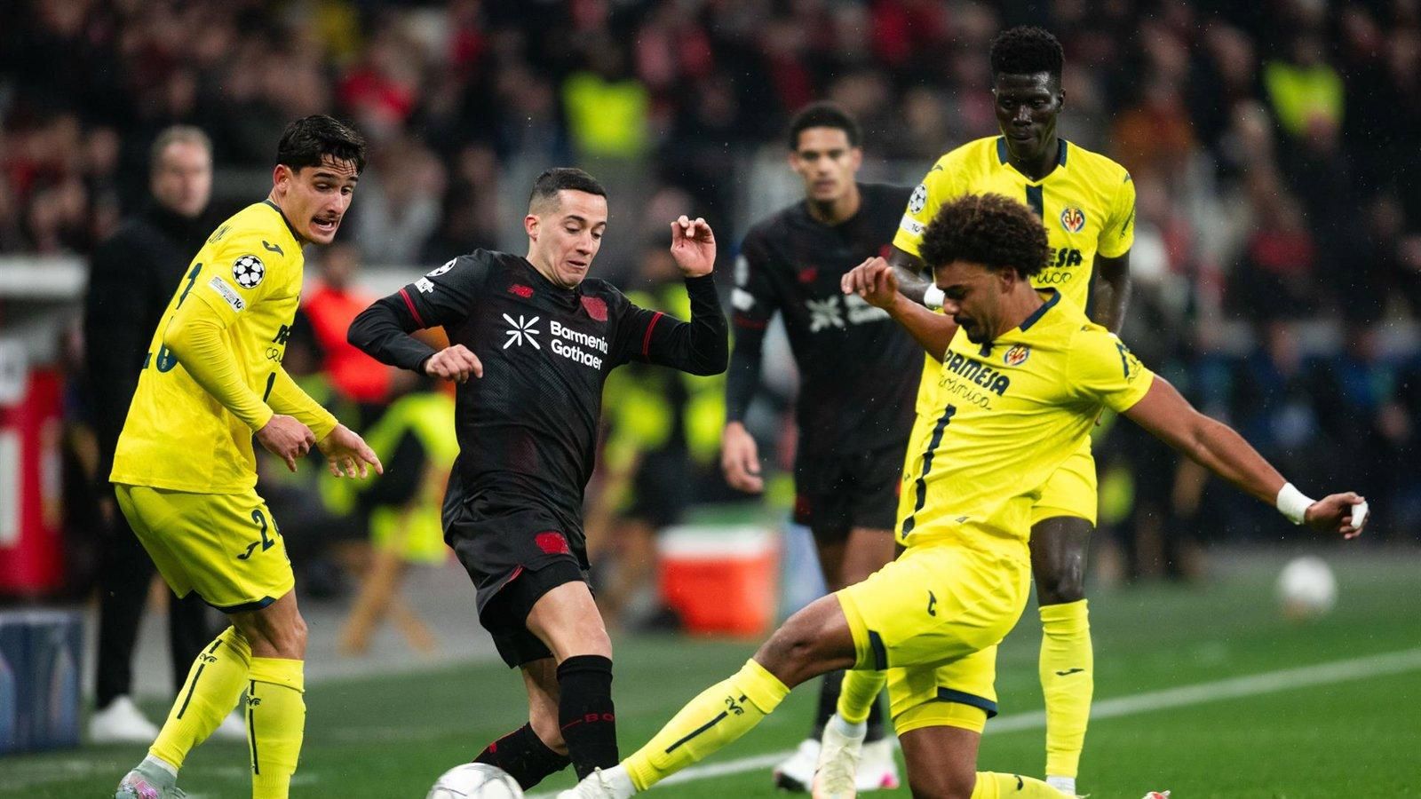 El Bayer Leverkusen se impuso por 3-0 al 'Submarino Amarillo' en la octava y última jornada