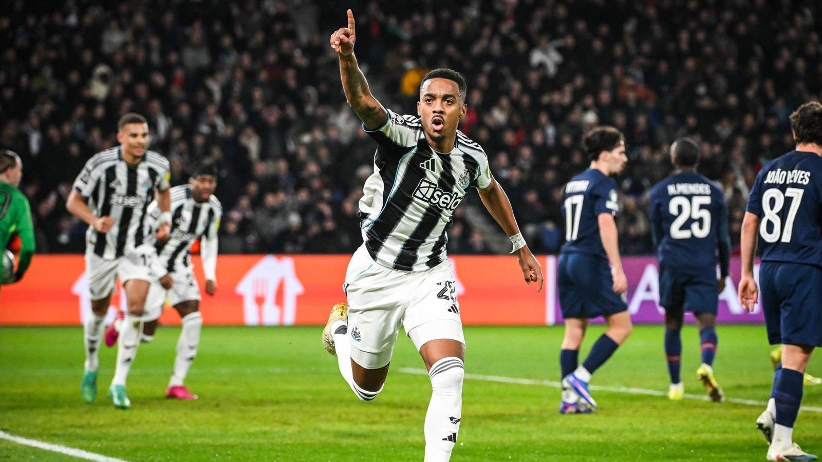 PSG y Newcastle empatan y se quedan fuera del Top 8 en el cierre de la fase liga de Champions