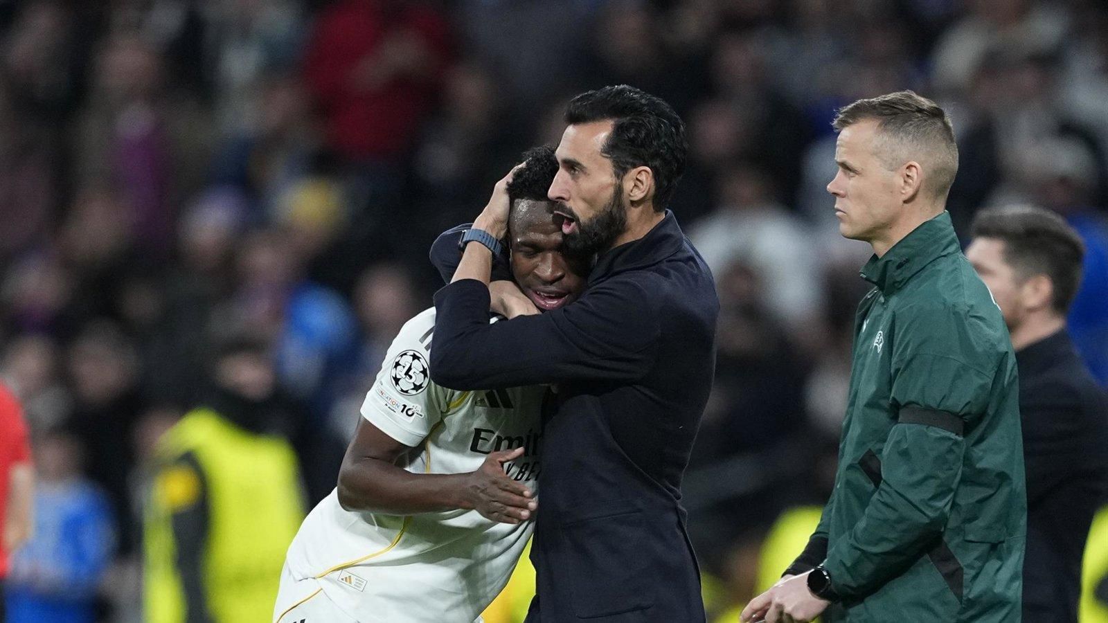 Vinícius impulsa al Real Madrid en un 6-1 que le afianza en el 'top 8' de la Champions