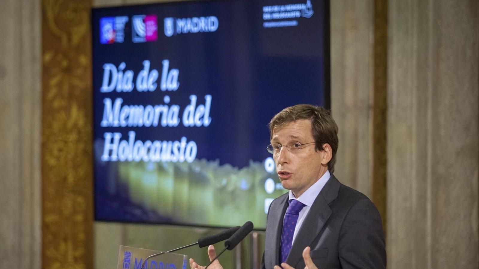 Almeida define Madrid como un “grito contra el antisemitismo” en el homenaje a las víctimas del Holocausto
