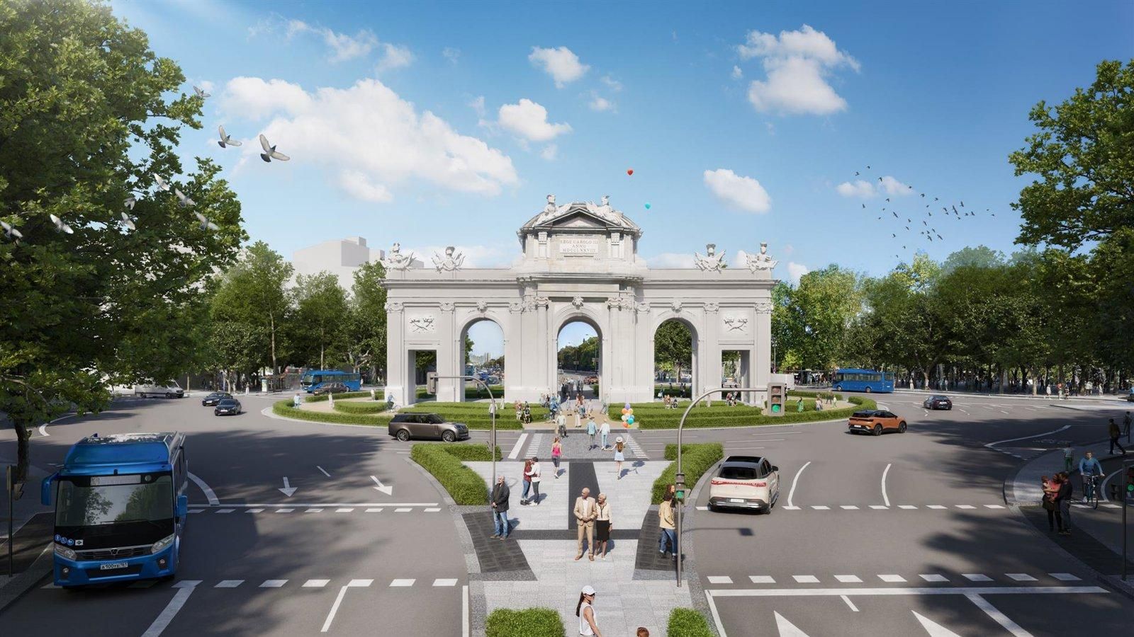 La remodelación de la calle Alcalá entre Cibeles y la Plaza de la Independencia comenzará en febrero y finalizará en 2027