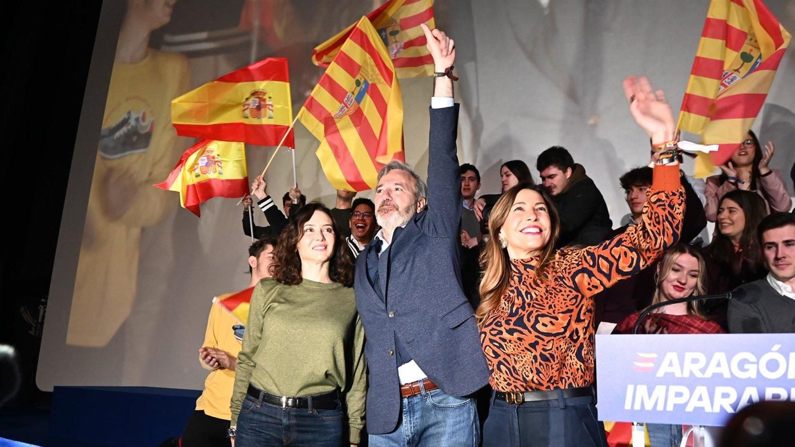Ayuso llama “jarrón chino del régimen” a Pilar Alegría y pide al 8F echar al PSOE de Sánchez