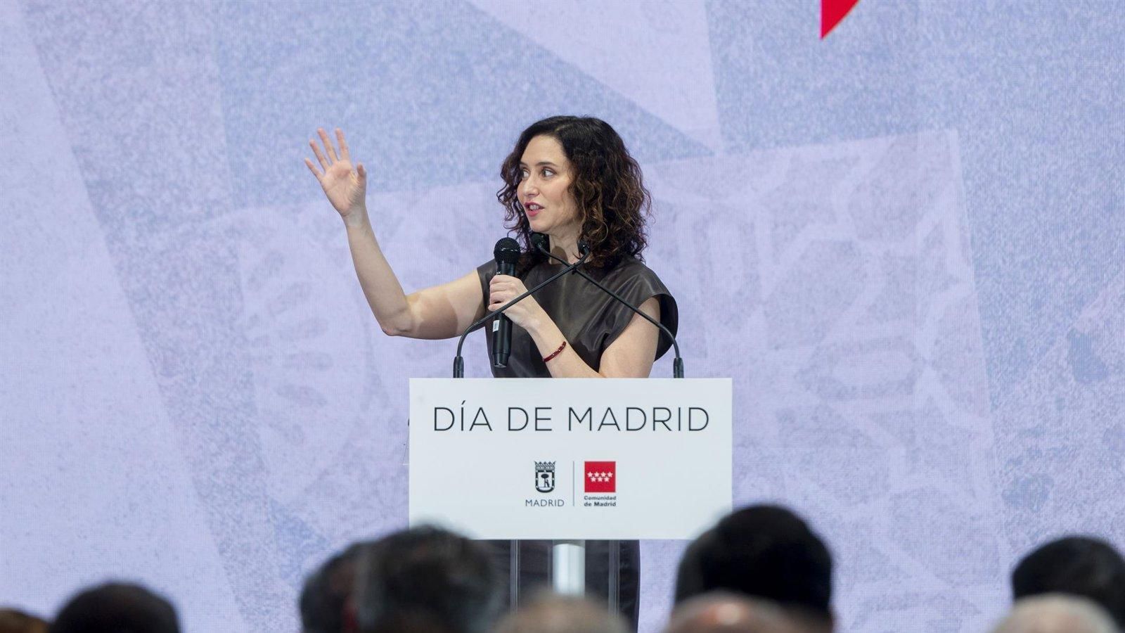 Ayuso reivindica Madrid como región de “tendencias, patrimonio y cultura” y destaca el impacto de la Fórmula 1