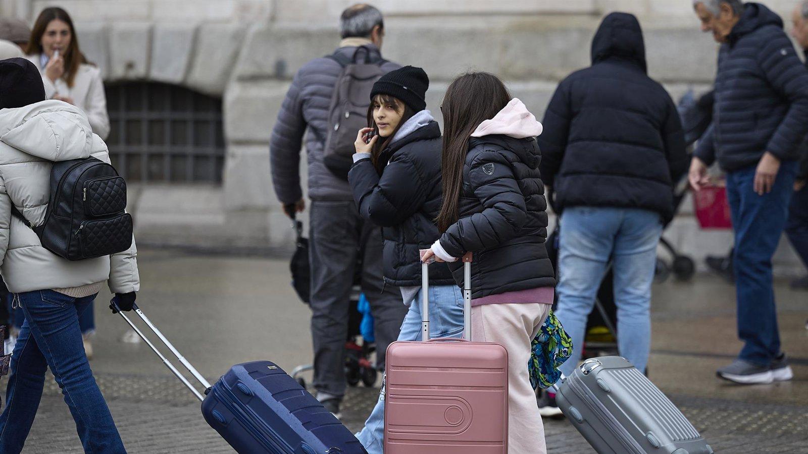 Las pernoctaciones hoteleras en la Comunidad ascienden un 5,8% en diciembre
