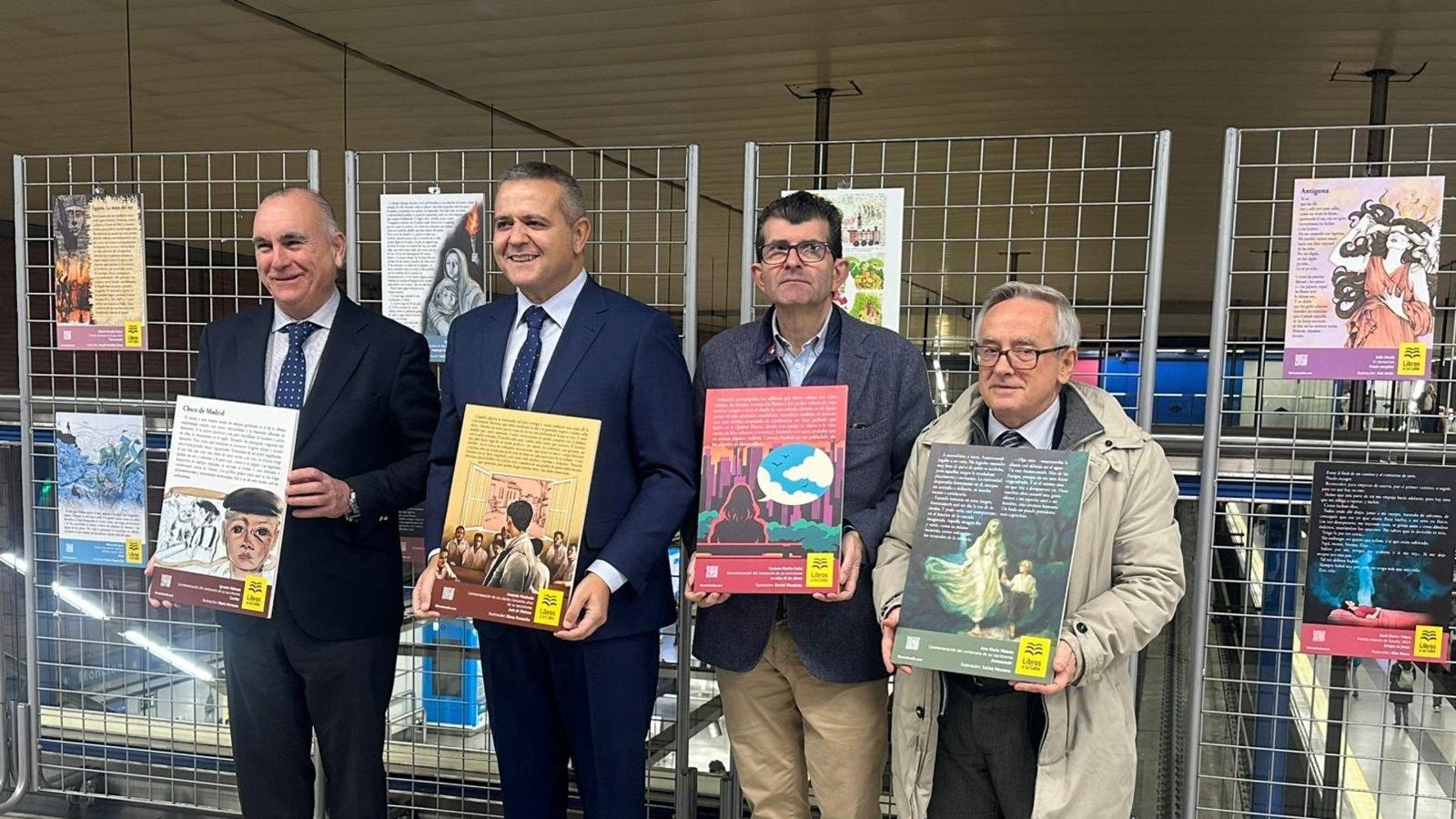 Libros a la Calle llena el transporte público de literatura