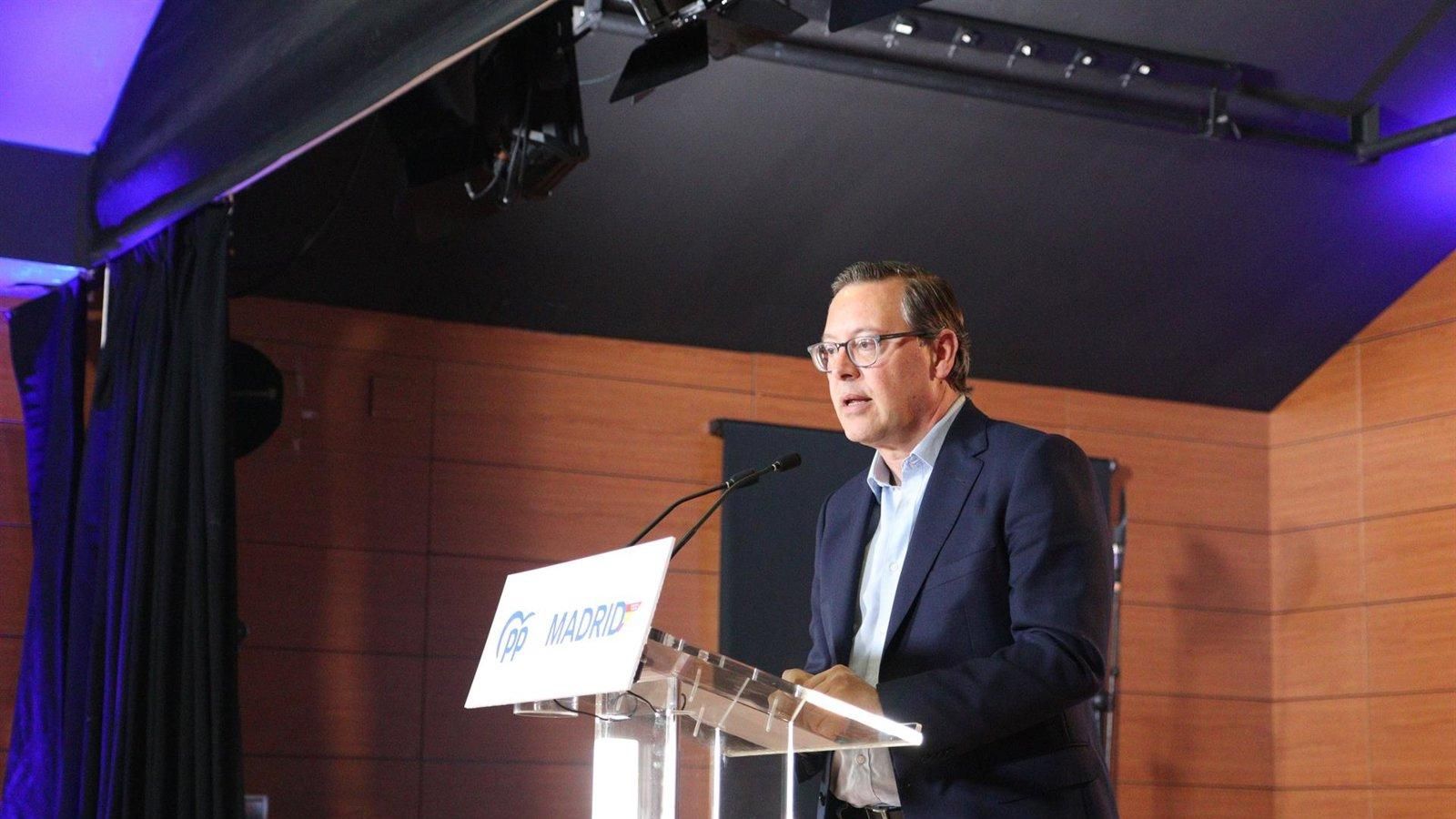 El PP de Madrid acusa al Gobierno de querer recortar la autonomía fiscal para beneficiar a Cataluña