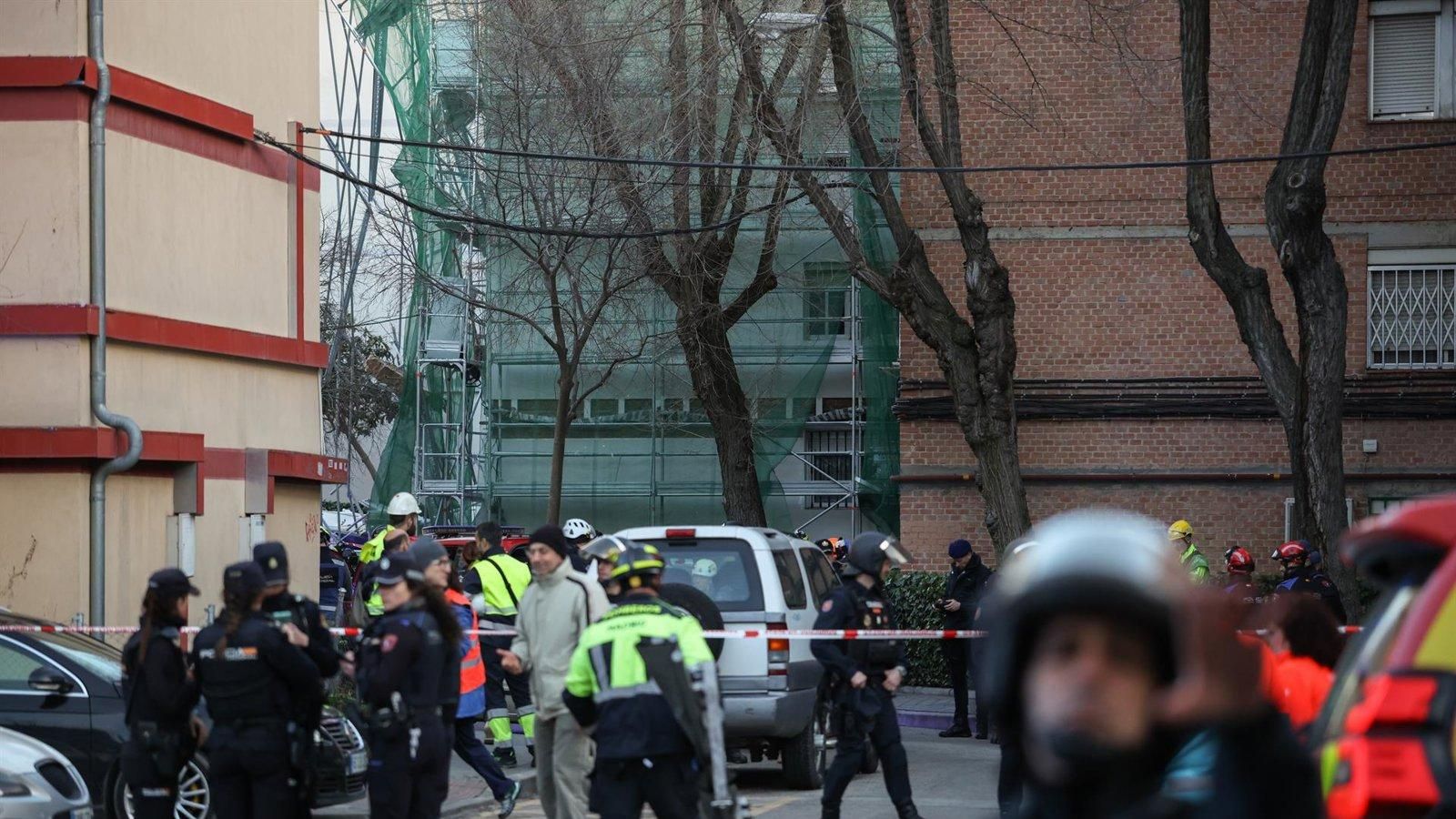 Un juzgado de Madrid investiga la explosión de gas en Carabanchel que dejó una mujer fallecida y varios heridos