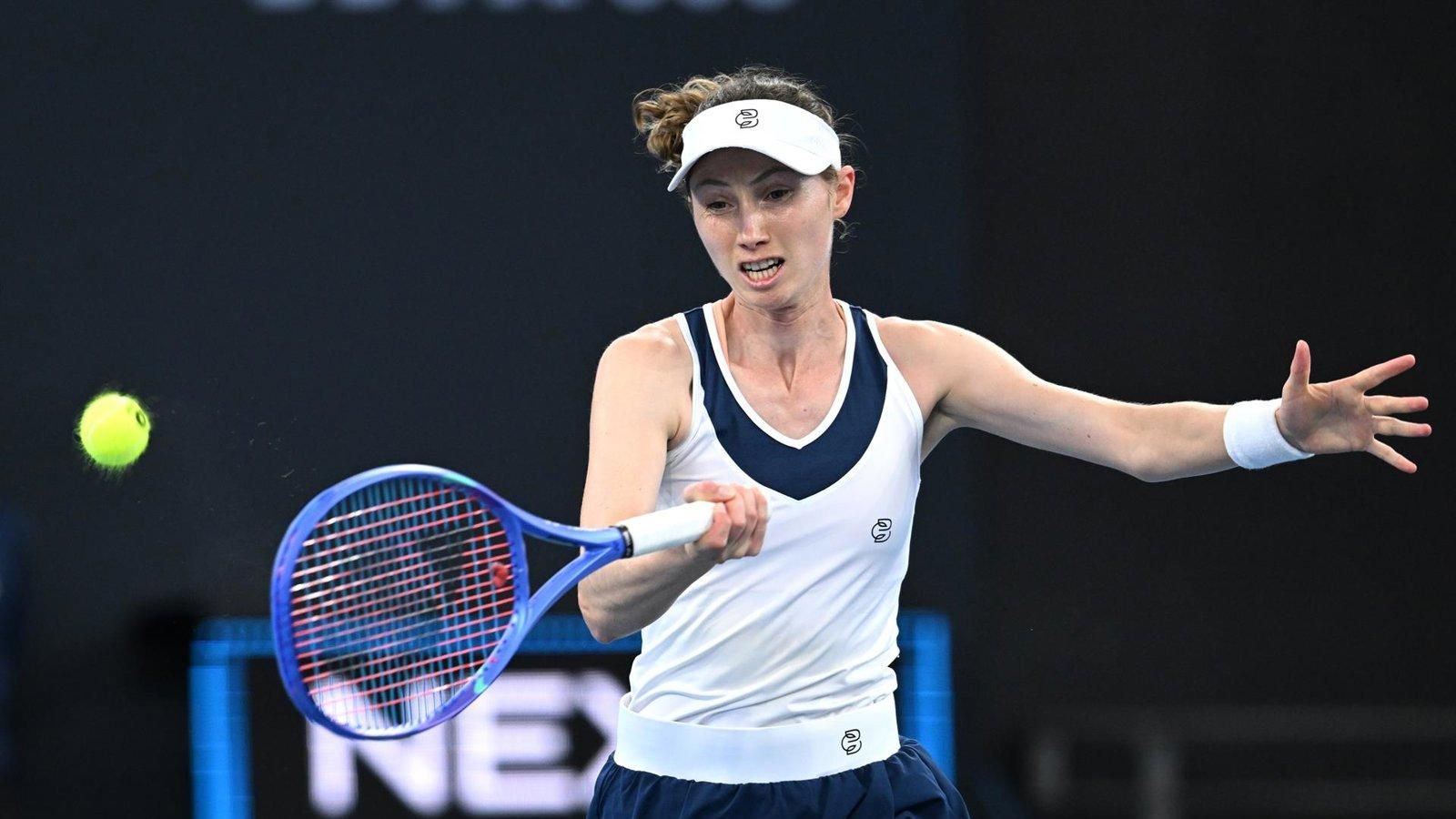 Cristina Bucsa y Guiomar Maristany se despiden de Australia en primera ronda