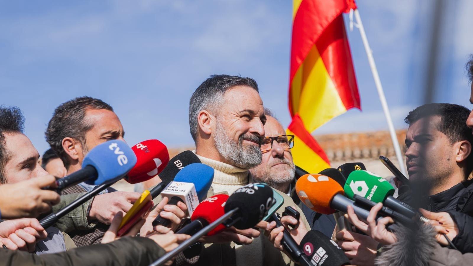 Abascal tacha de “incorrecto” el decálogo del PP para pactar con Vox y ve un intento de “domar”