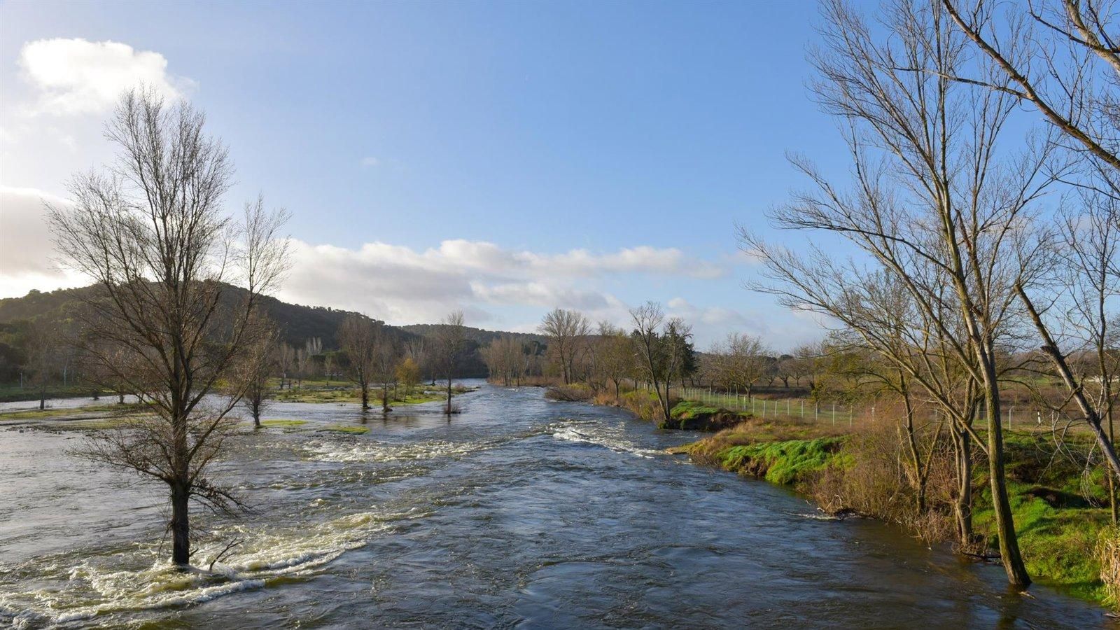 La Confederación Hidrográfica del Tajo activa el nivel rojo en cuatro tramos del Jarama y en el Albeche