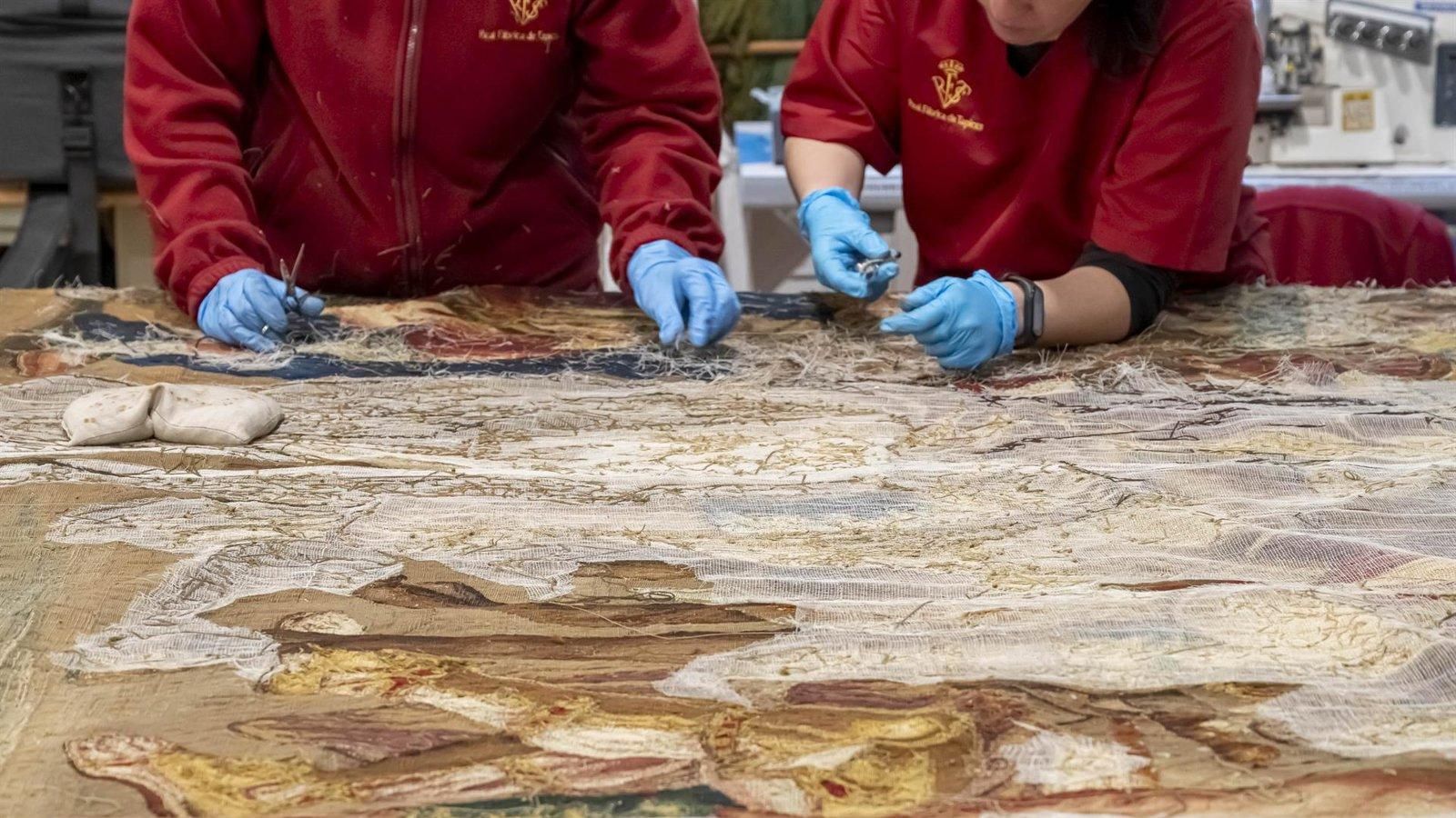 El Ayuntamiento de Madrid destina 500.000 euros a la Fundación Real Fábrica de Tapices para preservar el patrimonio textil