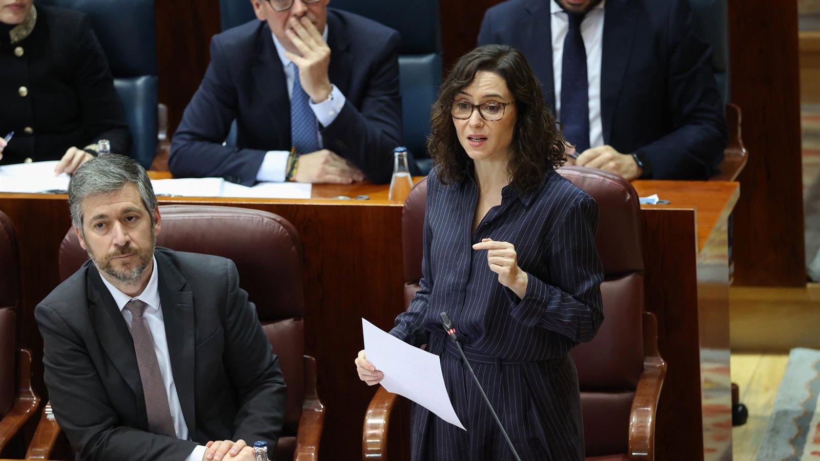 Ayuso critica al Gobierno por el "aumento catastrófico" de incidencias en Cercanías y la falta de inversión