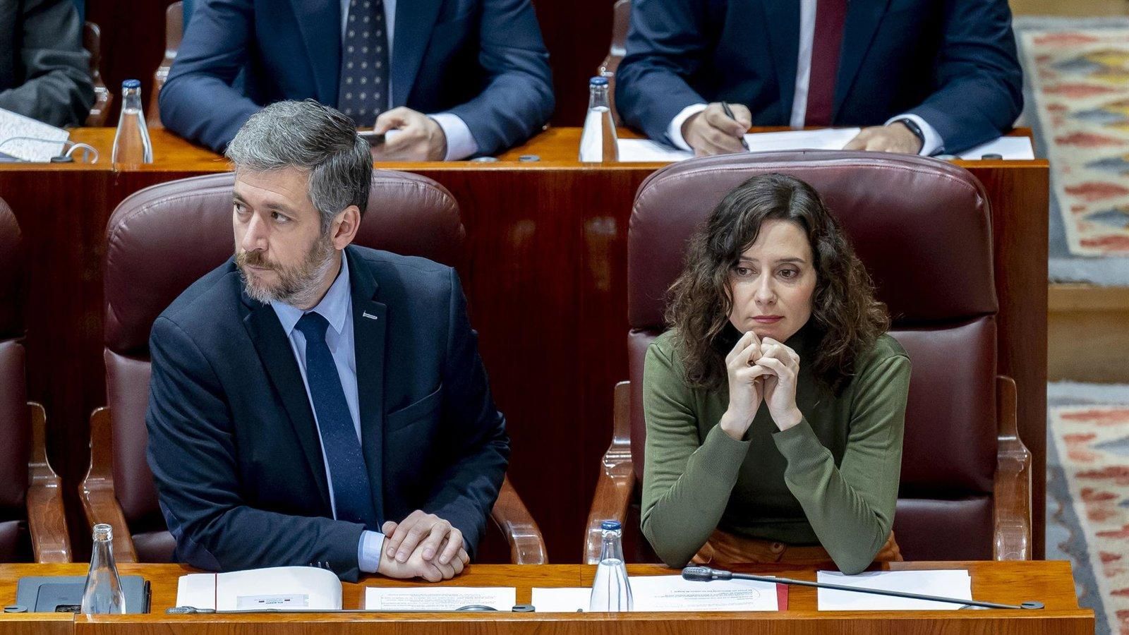 Ayuso acusa al Gobierno de querer “arremeter” contra la autonomía de Madrid tras hablar de aplicar el 155 en vivienda
