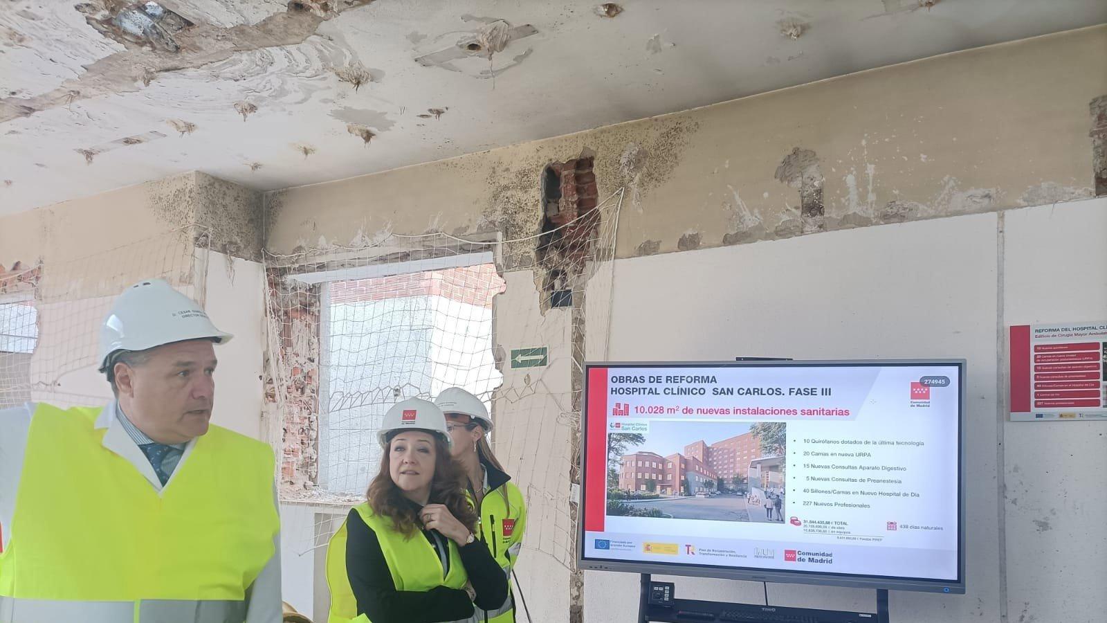 El Clínico San Carlos tendrá diez nuevos quirófanos y alcanzará 40.000 cirugías ambulatorias al año